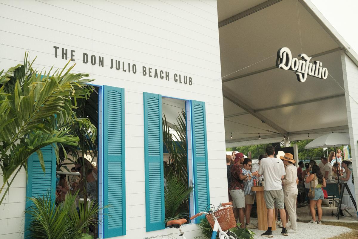 The Don Julio Beach Club at the Palm Tree Music Festival in 2024