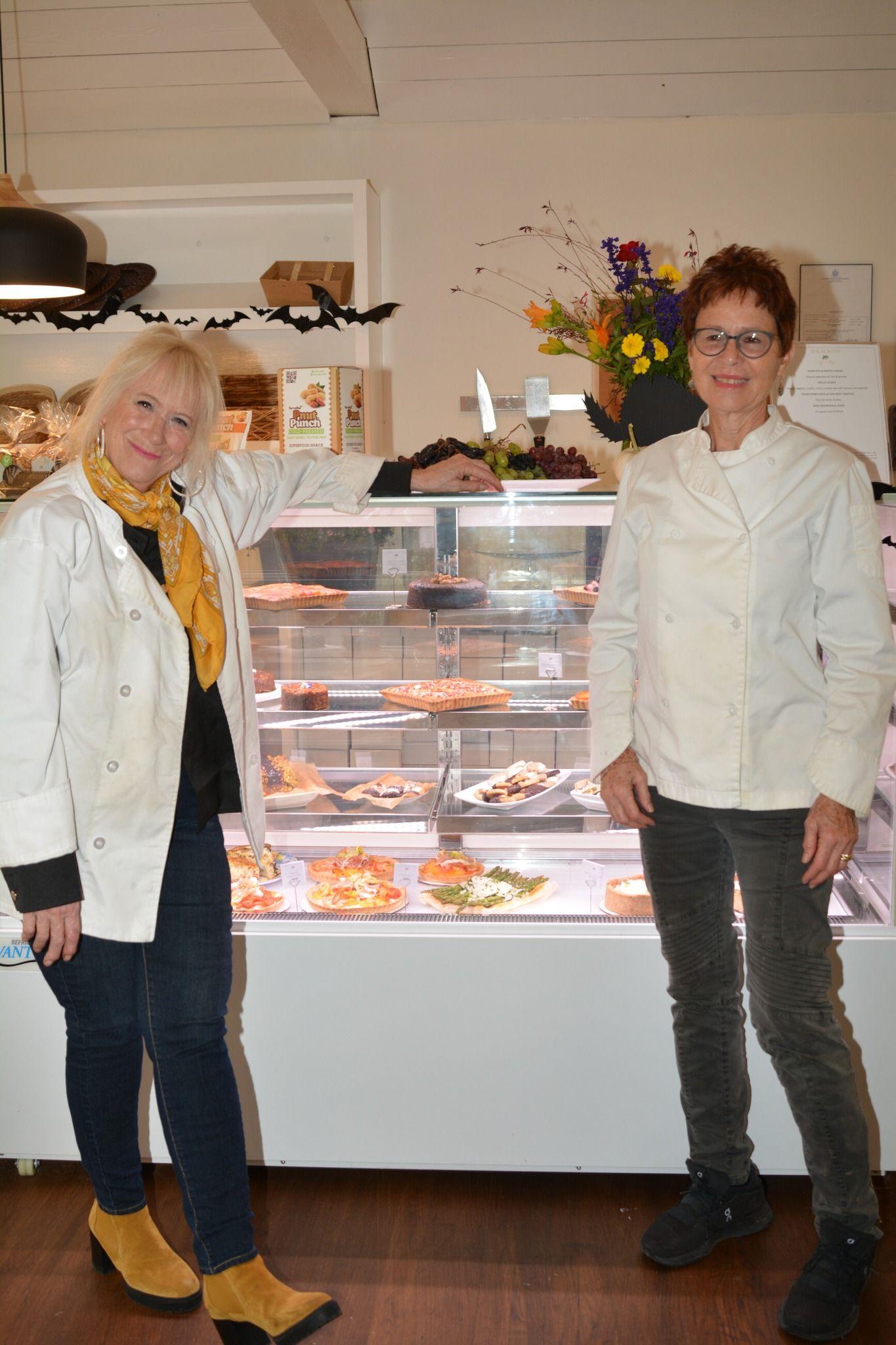 Image of Cynthia and Trudy at the Cookery in East Hampton, New York