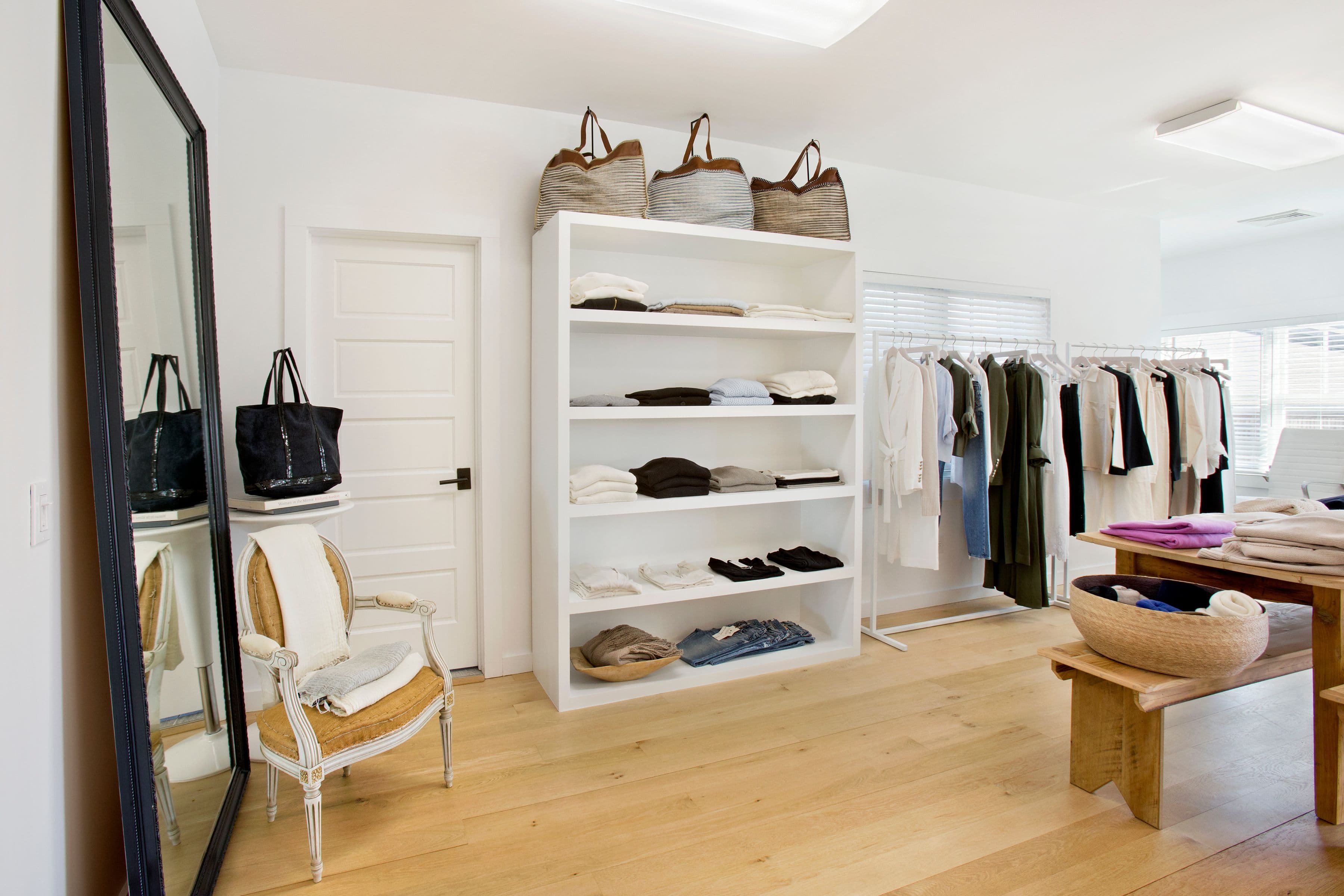 A shot of the store of Purethread located in Shelter Island